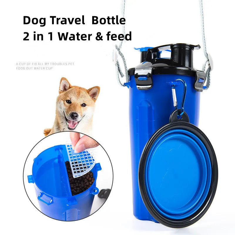 Dog Travel Water Bottle Collapsible Bowls 2 in 1 Pet Food Container wiSPECIFICATIONSBrand Name: NoEnName_NullItem Type: Travel BowlsOrigin: Mainland ChinaType: DogsMaterial: PlasticVolume: 250gVolume: 250mlApplicable Dog Breed: UniversShopDoggieworksShopDoggieworksDog Travel Water Bottle Collapsible Bowls 2