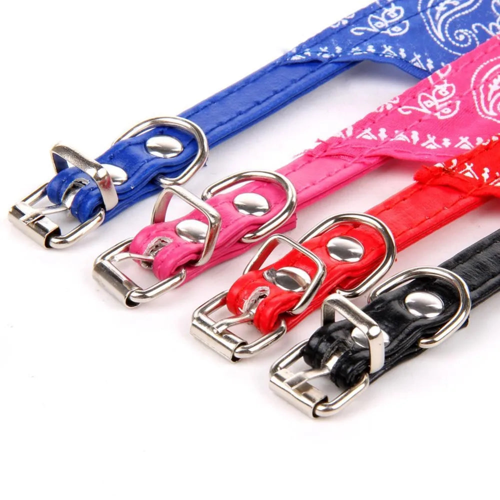 Cute Adjustable Small Dog Collars Puppy Pet Slobber Towel Outdoor Cat SPECIFICATIONSBrand Name: NoEnName_NullType: CollarsCollar Type: Basic Collarsis_customized: NoMaterial: LeatherIs Smart Device: noOrigin: Mainland ChinaPattern: PriShopDoggieworksShopDoggieworksCute Adjustable Small Dog Collars Puppy Pet Slobber Towel Outdoor Cat Collar Print Scarf Design Dog Collar Neckerchief