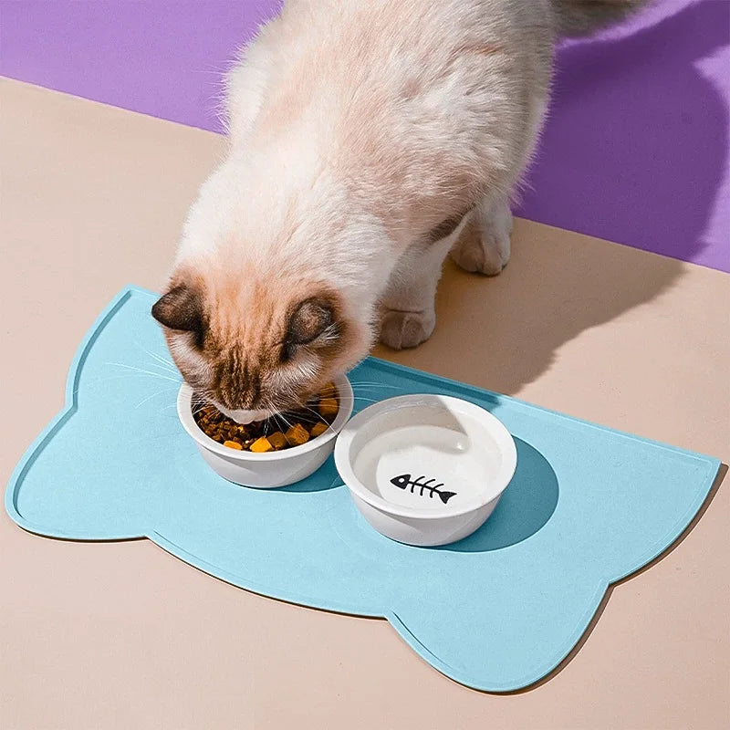 Silicone Pet Feeding Dog Cat Bowl Food Mat Non-Stick Waterproof Pet FoSPECIFICATIONSBrand Name: NoEnName_NullItem Type: BowlsOrigin: Mainland ChinaType: DogsMaterial: SiliconeApplicable Dog Breed: UniversalChoice: yes
ShopDoggieworksShopDoggieworks-Stick Waterproof Pet Food Feeding Pad Puppy Feeder Tray Water Cushion Placemat