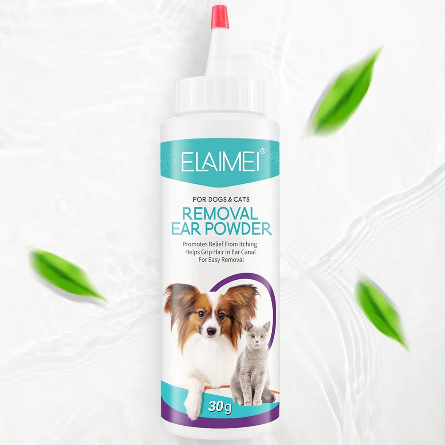 Cat & Dog Ear Cleaner Hair Removal Ear Powder For Dogs Cats Pet Health Care For Iammation Prone Ears Daily