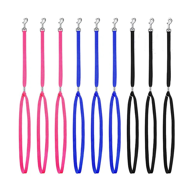 Leash Leads For Pet Grooming Table Adjustable Fixed Dog Cat Safety Rope Pet Grooming Loops Nylon Restraint Noose Pet Supplies