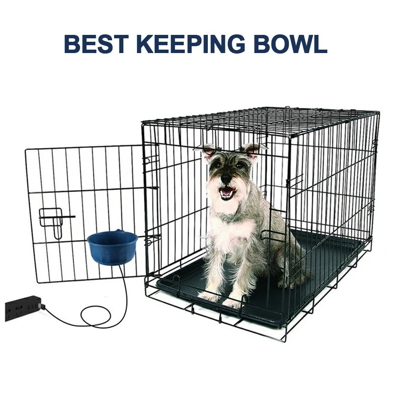 Dog Cage Bowl Heated Winter Safe Thermal Pet Hanging Bowl for Small MeSPECIFICATIONSBrand Name: NoEnName_NullItem Type: BowlsOrigin: Mainland ChinaType: DogsMaterial: PlasticVolume: 600mLApplicable Dog Breed: Universal



Winter HeatedShopDoggieworksShopDoggieworksSmall Medium Large Dogs Feeder Water Food Cat Bowl Pet Supplies