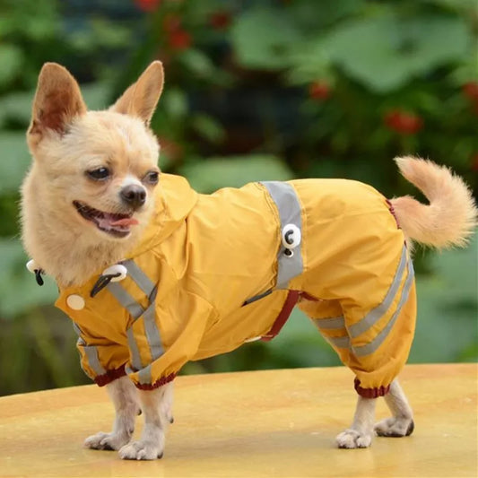 Waterproof Dog Clothes for Small Dogs Pet Rain Coats Jacket Puppy Raincoat Yorkie Chihuahua Clothes Pet Products 30S2