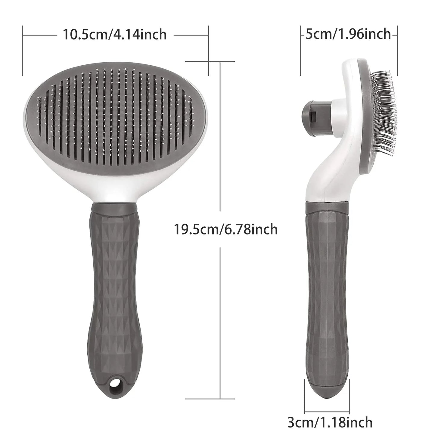 Pet Dog Brush Cat Comb Self Cleaning Pet Hair Remover Brush For Dogs CSPECIFICATIONSBrand Name: NoEnName_NullOrigin: Mainland ChinaMaterial: Stainless SteelType: DogsColor: Blue Pink Gray GreenAutomatic Fur Cleaning Grooming Tool: Pet ShopDoggieworksShopDoggieworksDogs Cats Grooming Tools Pets Dematting Comb Dogs Accessories