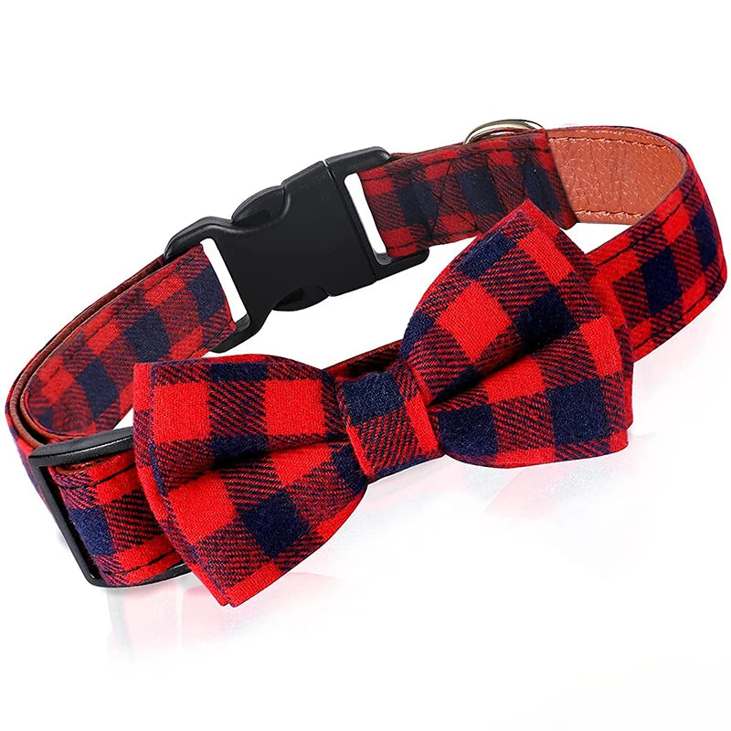 Dog Bow Tie Plaid Dog Collar Cat Bowtie Adjustable Soft Pet Bowknot NeSPECIFICATIONSBrand Name: LDLCType: CollarsCollar Type: Basic CollarsMaterial: LeatherOrigin: Mainland ChinaPattern: PrintFeature: BreakawayFeature: Quick ReleaseTypShopDoggieworksShopDoggieworksDog Bow Tie Plaid Dog Collar Cat Bowtie Adjustable Soft Pet Bowknot Necklace