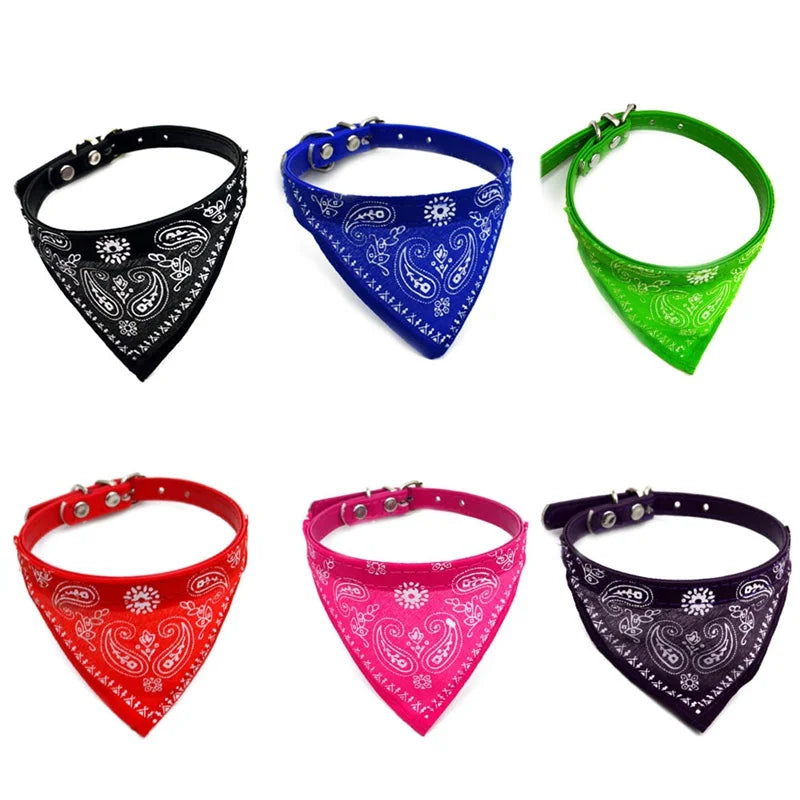 Adjustable cat and dog bandana collar PU pet neck scarf with printed tSPECIFICATIONSBrand Name: NoEnName_NullOrigin: Mainland Chinais_customized: NoIs Smart Device: noType: catsMaterial: PolyesterFeature: OtherDecoration: Other

82213
ShopDoggieworksShopDoggieworksdog bandana collar PU pet neck scarf