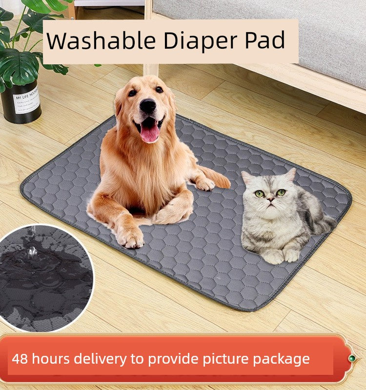 [One Piece Dropshipping] Washable Pet Overlay All Year Round Neutral Reuse Instant Water Absorption Non Slip Easy to Dry