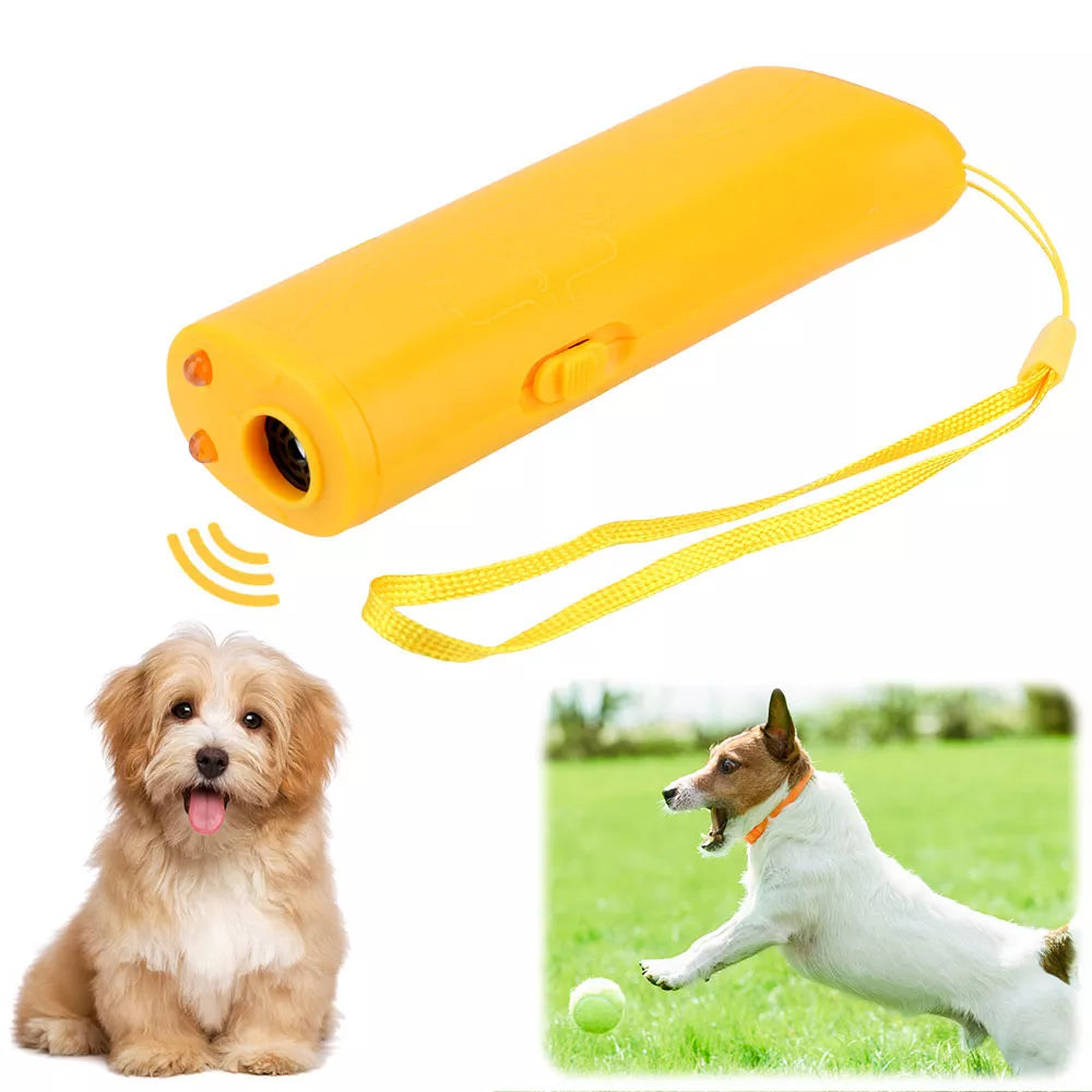 Pet Dog Training Ultrasonic Equipment Living Room Pest Control Pet Dog Repeller 3 in 1 Anti Barking Stop Barking