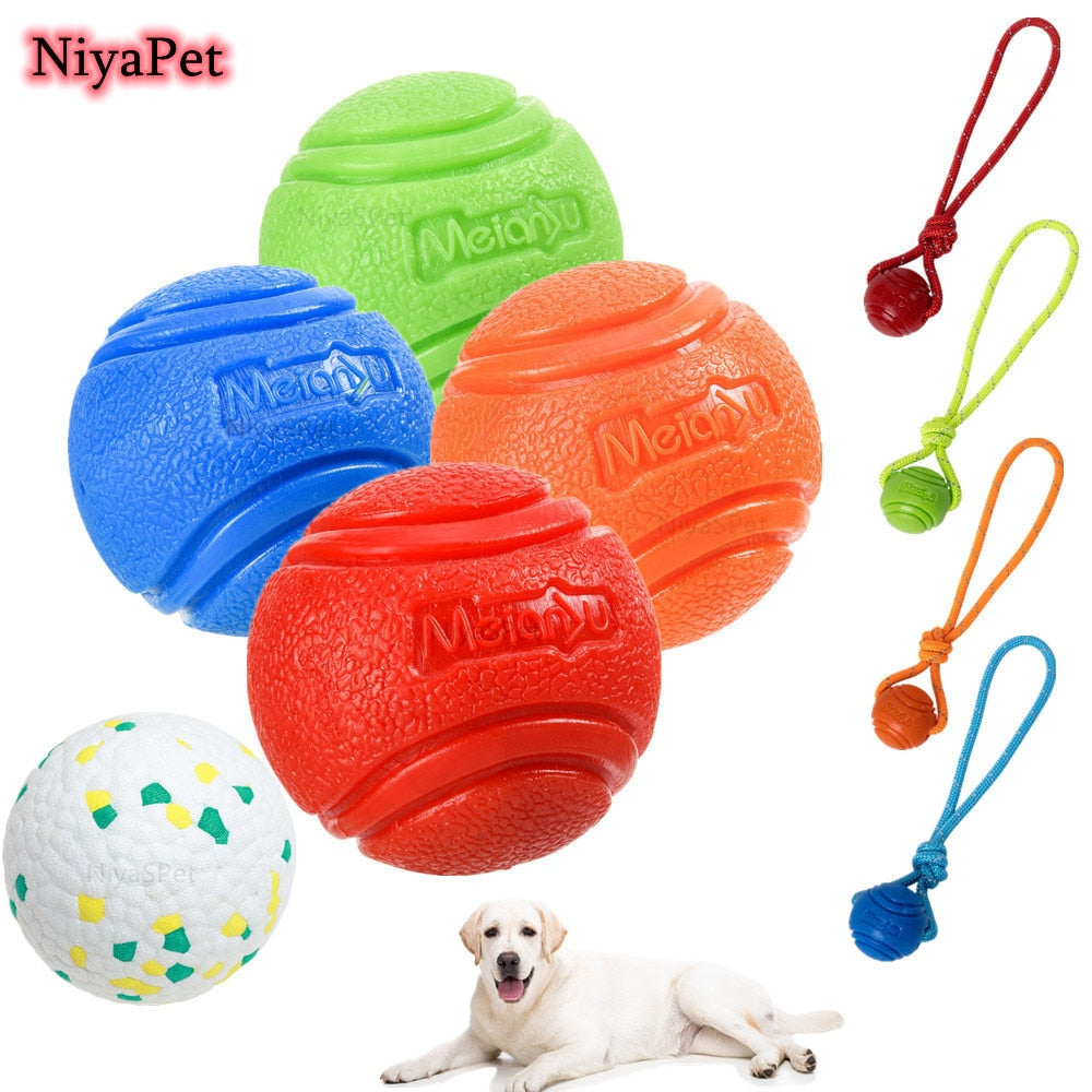 Dog Ball Indestructible Chew Bouncy Rubber Ball Toys Pet Dog Toy Ball SPECIFICATIONSUse for 3: Large DogUse for 2: PuppyUse for 1: Large Medium Small DogType: DogsToys Type: BallsSupport 3: dropshippingSupport 2: wholesaleSupport 1: Fr0ShopDoggieworksShopDoggieworksDog Ball Indestructible Chew Bouncy Rubber Ball Toys Pet Dog Toy Ball