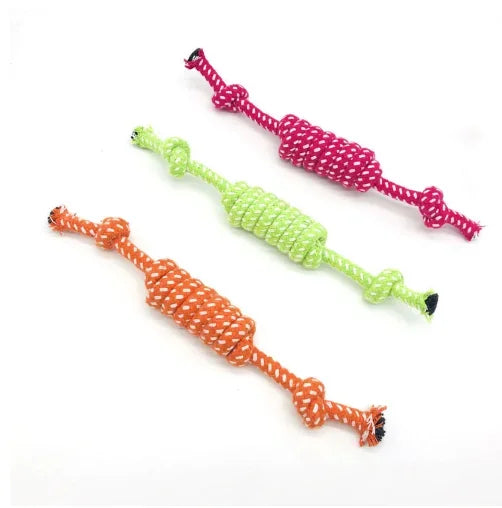 Pet Supplies Dog Rope Chew Toy Outdoor Training Fun Playing Cat Dogs Toys for Large Small Dog Durable Braided Rope Toy