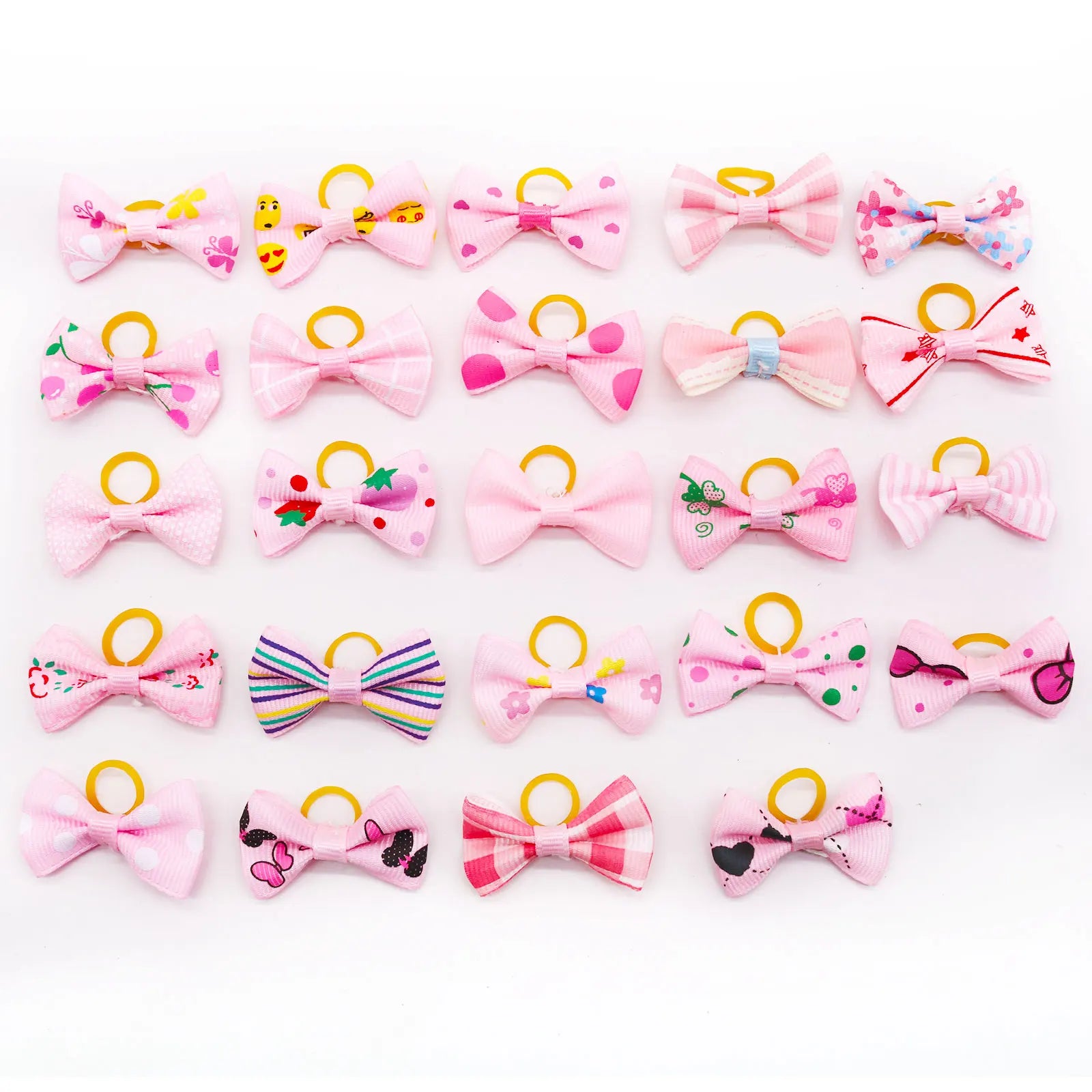 colorful small dog bows puppy hair bows decorate small dog haspecificationsbrand