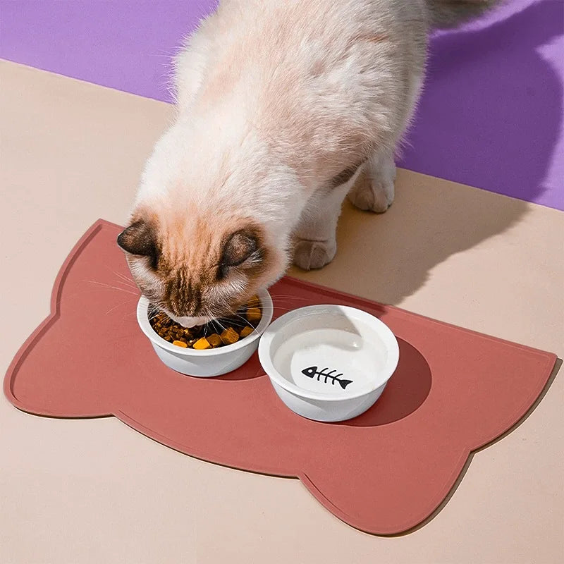 Silicone Pet Feeding Dog Cat Bowl Food Mat Non-Stick Waterproof Pet FoSPECIFICATIONSBrand Name: NoEnName_NullItem Type: BowlsOrigin: Mainland ChinaType: DogsMaterial: SiliconeApplicable Dog Breed: UniversalChoice: yes
ShopDoggieworksShopDoggieworks-Stick Waterproof Pet Food Feeding Pad Puppy Feeder Tray Water Cushion Placemat