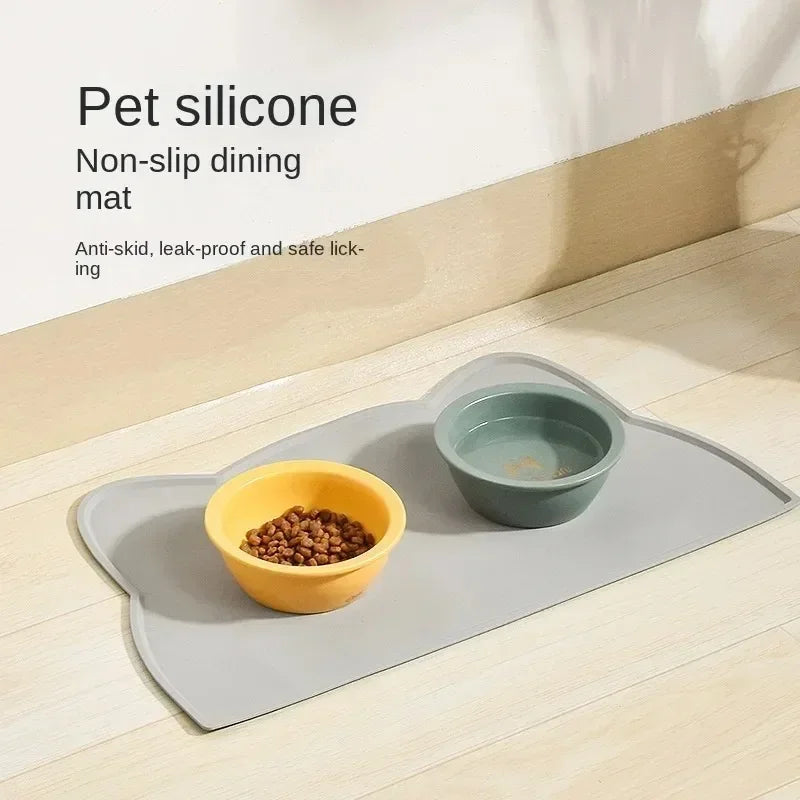 Non-Slip Pet Silicone Food Mat Bowl Pad Leak-Proof Feeding Mats CushioSPECIFICATIONSBrand Name: NoEnName_NullItem Type: Bed &amp; Mat CoversMaterial: silica gelWash Style: Hand WashOrigin: Mainland ChinaCN: GuangdongPattern: SolidType:ShopDoggieworksShopDoggieworks-Slip Pet Silicone Food Mat Bowl Pad Leak-Proof Feeding Mats Cushion