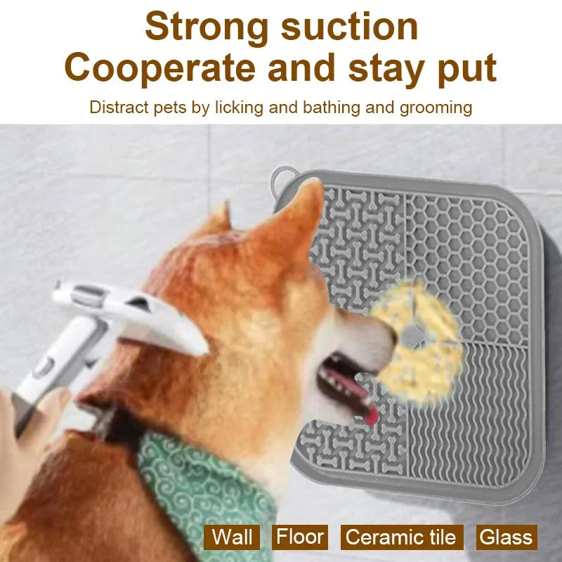 Cat Dog Slow Food Mat Pet Lick Silicone Mat Dog Feeder Supplies SuctioSPECIFICATIONSBrand Name: NoEnName_NullItem Type: Slow FeederOrigin: Mainland ChinaType: Dogscolour: Grey, orange, green, blueApplicable gift giving relationship: otShopDoggieworksShopDoggieworksCat Dog Slow Food Mat Pet Lick Silicone Mat Dog Feeder Supplies Suction Cup Slow Food Mat Dog Bathing Distraction