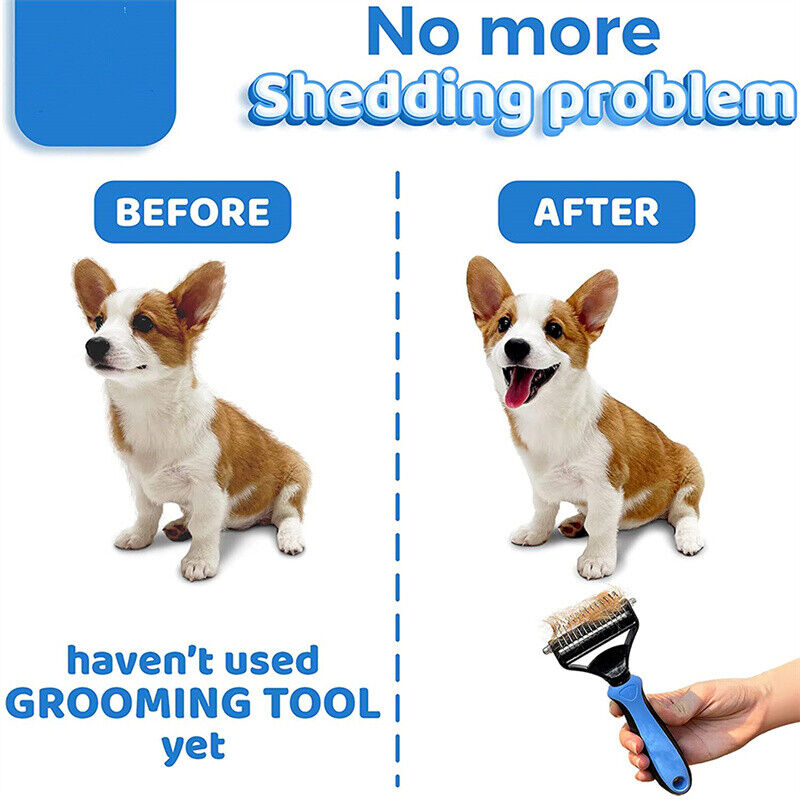 Undercoat Rake for Dogs | Dog Grooming RakesDoes Your Dog Need an Undercoat Rake?

Regular grooming visits are important, especially if you have a long-haired dog, but they can add up quickly. Even though lettdeShedding ToolShopDoggieworksShopDoggieworksDog Grooming Rakes