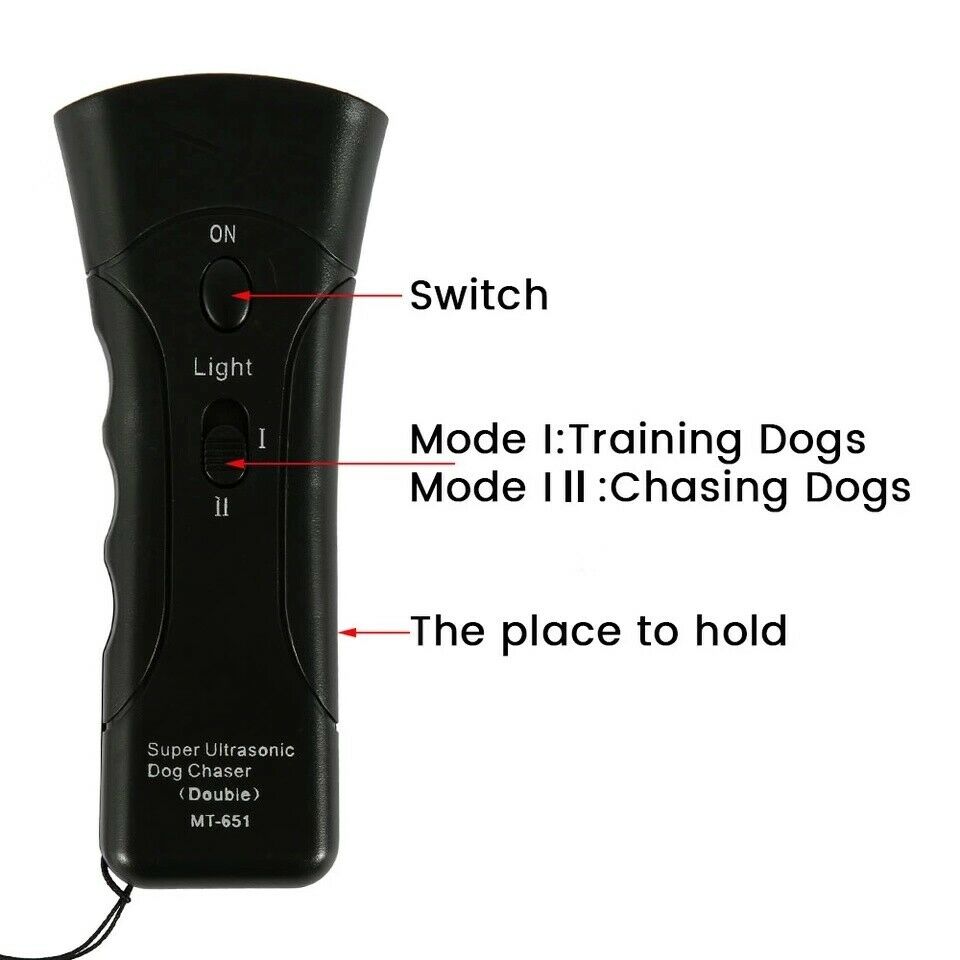 Ultrasonic Bark Control | Anti Dog Barking Trainer LED LightDog Ultrasonic Bark Control, Repellents &amp; Devices 

Training your pet can be easy—when you bring home the Ultrasonic Bark Control Device. This is a painless alteUltrasonic Anti Dog BarkingShopDoggieworksShopDoggieworksAnti Dog Barking Trainer LED Light