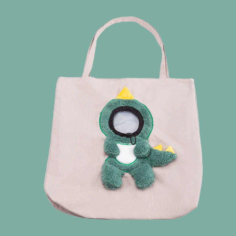 cute canvas pet bag