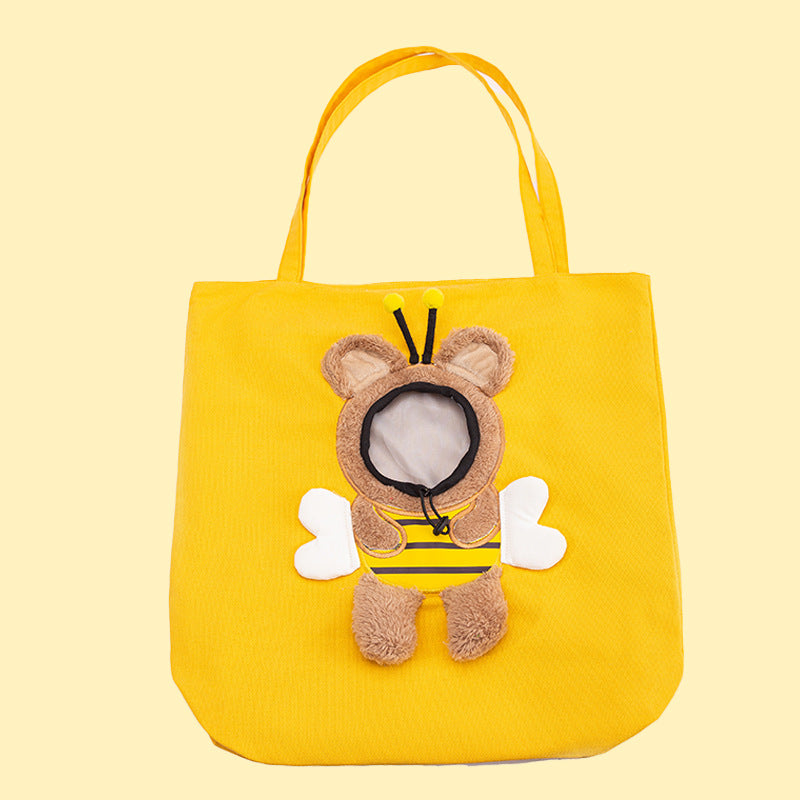 cute canvas pet bag